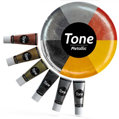Tone Metallic Epoksi Pigmenti Seti 6x25 ml