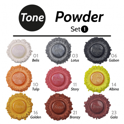 Tone Powder Pigment Seti 9x10 ml