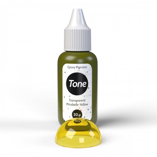 Tone Transparent Mirabelle Yellow Epoksi Renk Pigmenti 20 ml
